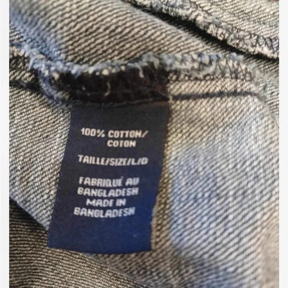 Liquid X Vest Dem Cropped Sleeveless Vest Jacket Size Large - Picture 7 of 9